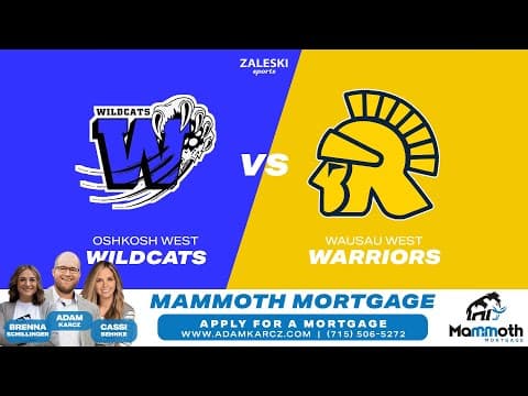 Wausau West vs Oshkosh West