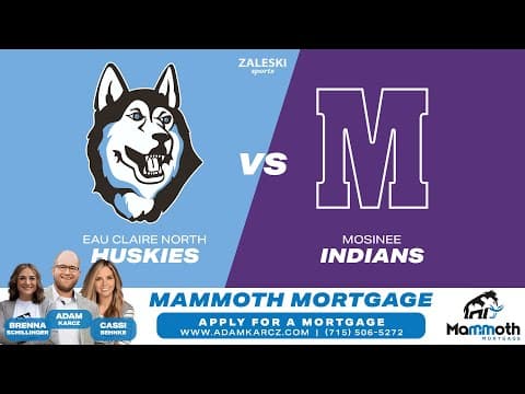 Mosinee vs Eau Claire North