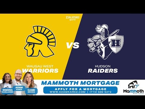 Wausau West vs Hudson