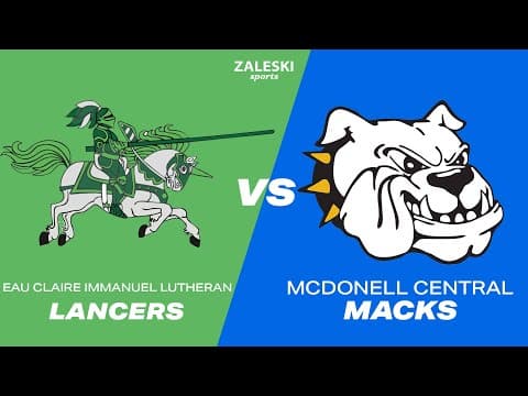Eau Claire Immanuel Lutheran vs McDonell Central Catholic
