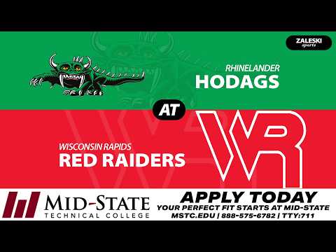 Rhinelander at Wisconsin Rapids Lincoln