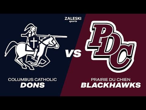 Prairie du Chien vs Columbus Catholic