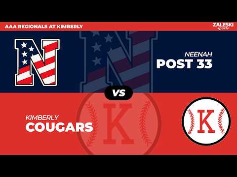Neenah Post 33 vs Kimberly Cougars