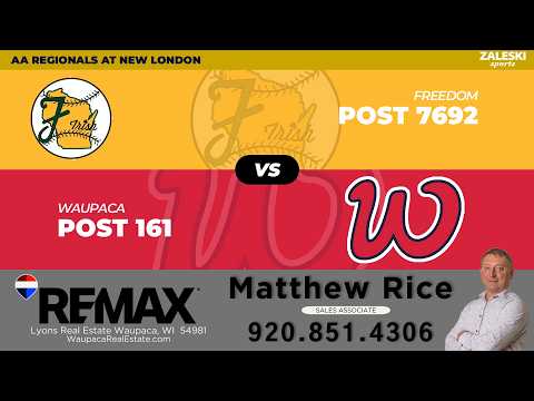 Waupaca Post 161 Warriors vs Freedom