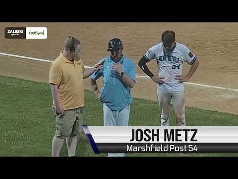Plover Black Sox at Marshfield Blue Devils