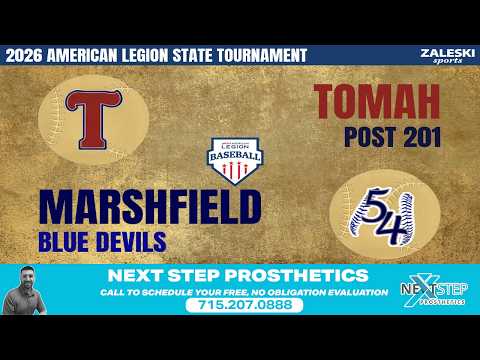 Tomah Post 201 vs Marshfield Blue Devils
