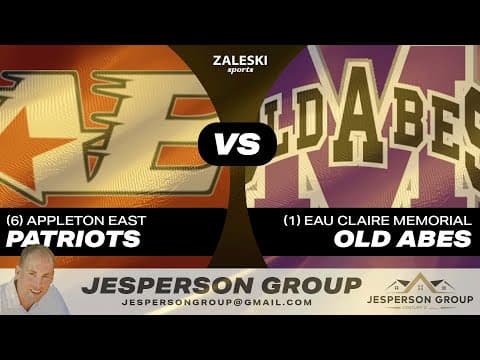 Appleton East vs Eau Claire Memorial