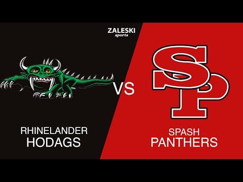 Rhinelander vs Stevens Point Area