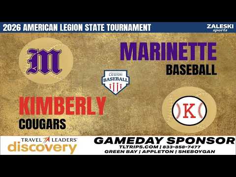 Marinette Post 39 vs Kimberly Cougars